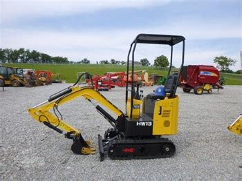 hanwoo hw13 mini excavator|HANWOO Mini (up to 12,000 lbs) Excavators Auction Results.